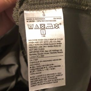 GAP Dresses - NWOT Army Green Dress from Gap GAP Dresses - NWOT Army Green Dress from Gap